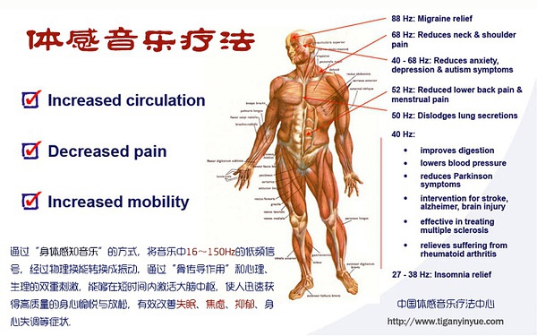 腦神經(jīng)學(xué)的音樂(lè)治療-體感音樂(lè)治療床墊-往往起到想象不到的效果！
